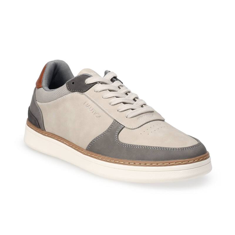 ナウティカ メンズ シューズ スニーカー Nautica Savar Men'sneakers Grey グレー