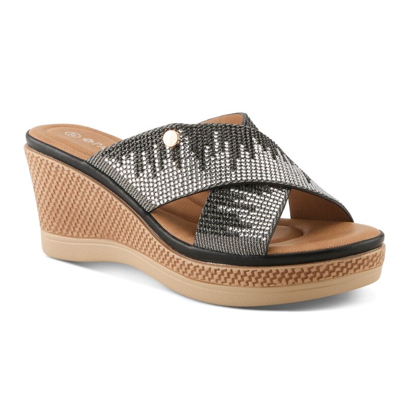 パトリシア レディース シューズ サンダル Patrizia Vashion Women'slide Sandals Black Multi ブラック