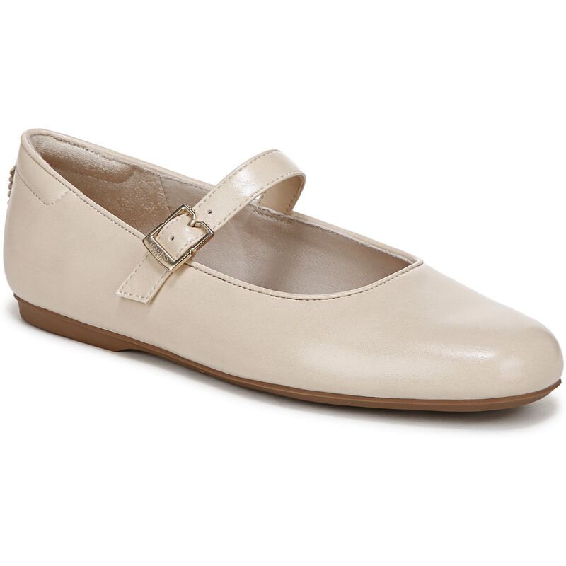 ドクター・ショール レディース シューズ サンダル Dr. Scholl's Wexley Jane Women's Mary Jane Flats Ivory Beige アイボリー