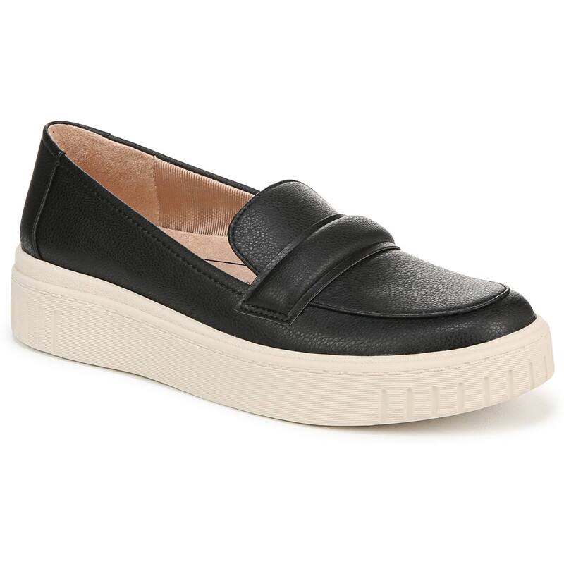 ライフストライド レディース シューズ サンダル ローファー LifeStride Geneva Women's Wedge Loafers Black ブラック