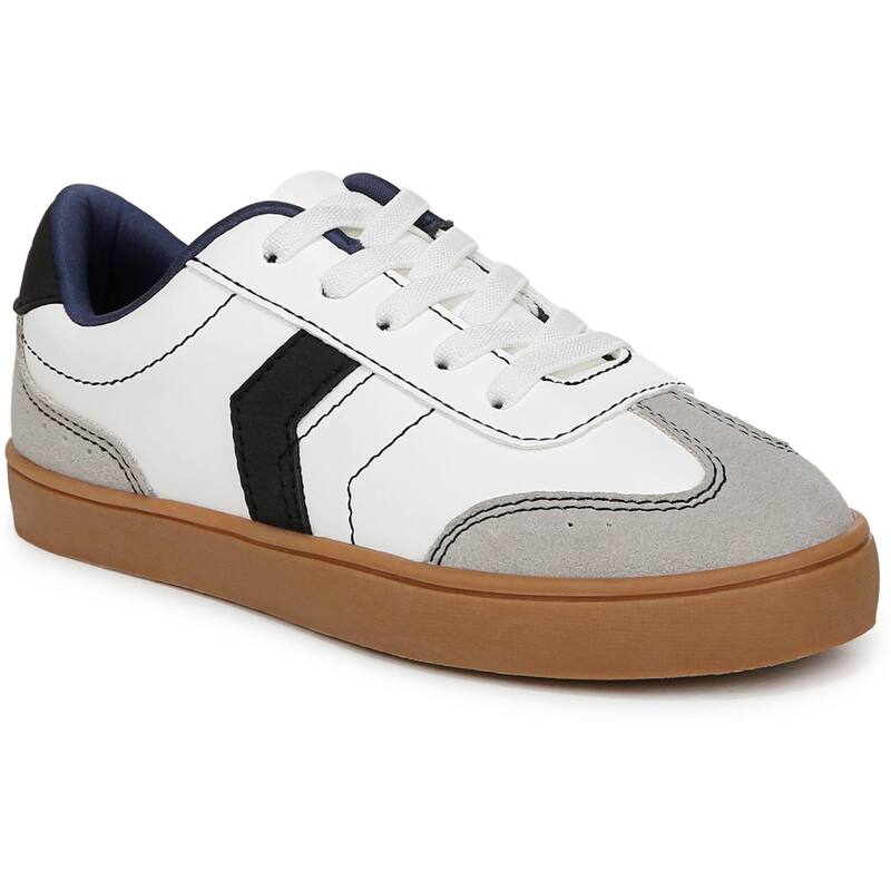 お医者さん・肩かけ レディース シューズ スニーカー なめし革 フェイクレザー Dr. Scholl\u0027s Madison Play Kids\u0027 Driver faux Leather Shoes White 白いこと