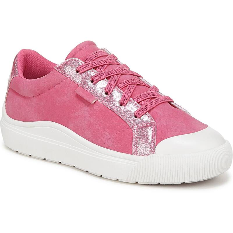 御医者さん・肩かけ レディース シューズ スニーカー なめし革 フェイクレザー Dr. Scholl\u0027s Time Off Kids\u0027 Slip On Faux Leather Shoes Pink サクラ色