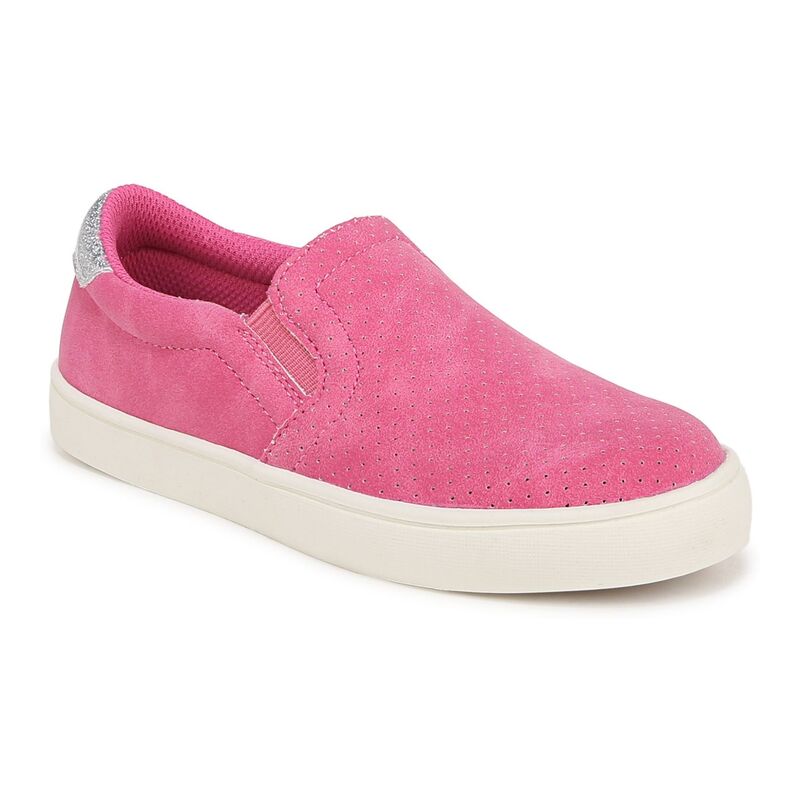 御医者さん・肩かけ レディース シューズ スニーカー なめし革 フェイクレザー Dr. Scholl\u0027s Madison Kids\u0027 Slip On Faux Leather Shoes Pink Faux Leather サクラ色