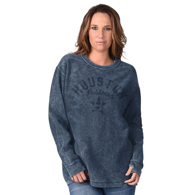 ジースリー フォーハー バイ カール バンクス レディース トップス Tシャツ スウェット Women's G-III 4Her by Carl Banks Navy Houston Astros Comfy Cord Pullover Sweatshirt Ast Navy ネイビー 16,316円