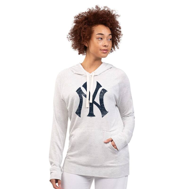 ジースリー フォーハー バイ カール バンクス レディース トップス Tシャツ パーカー Women's G-III 4Her by Carl Banks Oatmeal New York Yankees Pregame Pullover Hoodie Ynk Multi マルチカラー