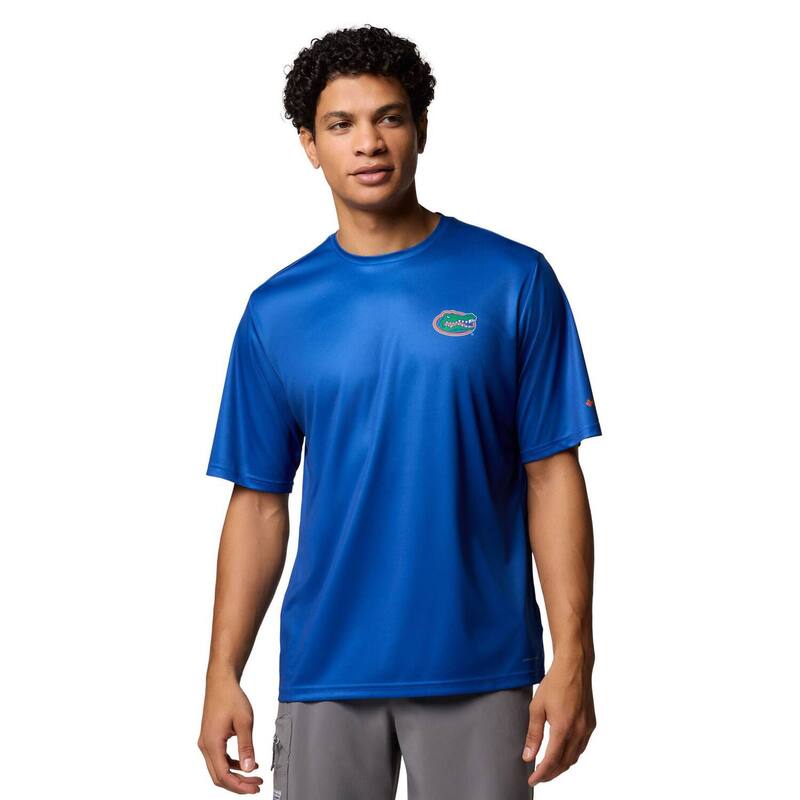 コロンビア メンズ トップス Tシャツ Men's Columbia Royal Florida Gators Terminal Tackle State Omni-Shade T-Shirt Fld Blue ブルー