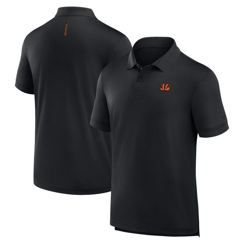ファナティクス メンズ トップス Tシャツ ポロシャツ Men's Fanatics Black Cincinnati Bengals Front Office Move Mono Polo Bng Black ブラック|ReVida 店