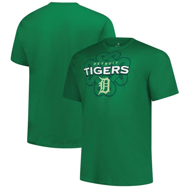 プロファイル メンズ トップス Tシャツ トール Men's Profile Kelly Green Detroitigers Big & Tall Celtic T-Shirtgreen グリーン 8,840円