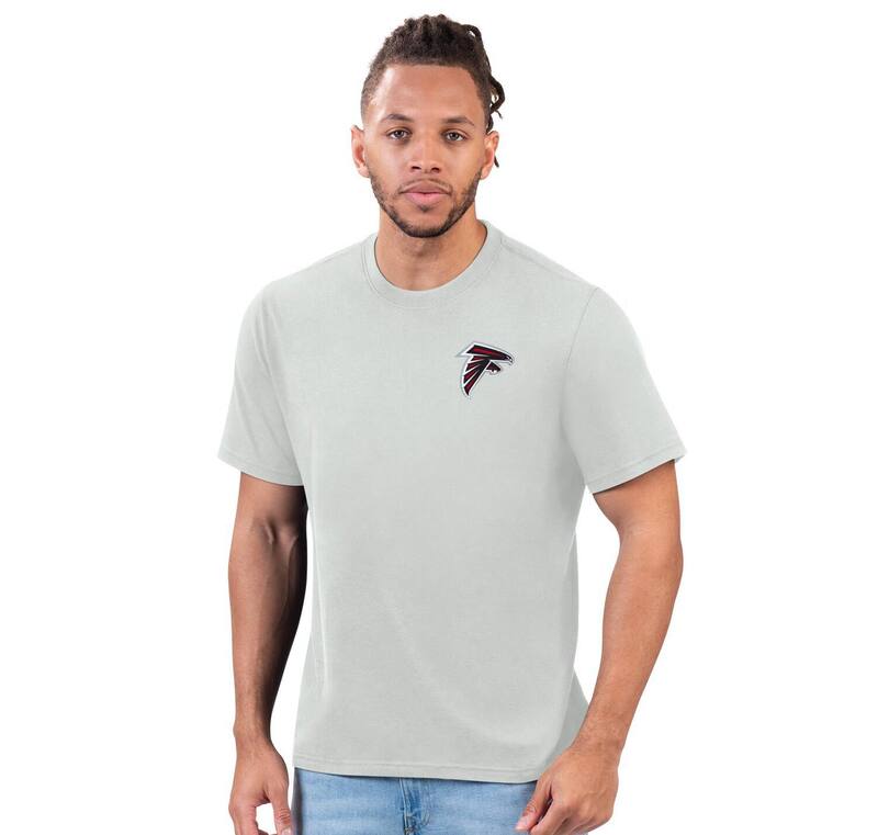 マルガリータビル メンズ トップス Tシャツ Men's Margaritaville Gray Atlanta Falcons Wastin' Away T-Shirt Fal Grey グレー