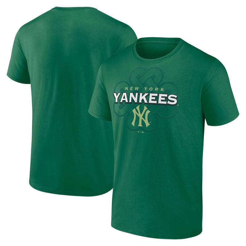 プロファイル メンズ トップス Tシャツ トール Men's Profile Kelly Greenew York Yankees Big & Tall Celtic T-Shirt Ynk Green グリーン