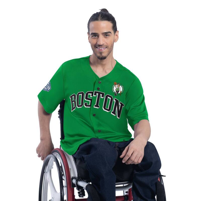 カール バンクス メンズ トップス Tシャツ ジャージー Men G-III Sports by Carl Banks Kelly Green Boston Celtics Adaptive Star Player Fashion Baseball Jersey Cel Green グリーン