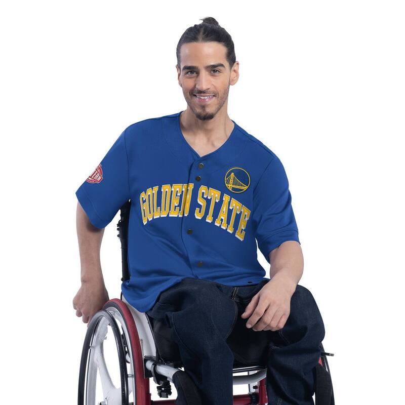 カール バンクス メンズ トップス Tシャツ ジャージー Men G-III Sports by Carl Banks Royal Golden State Warriors Adaptive Star Player Fashion Baseball Jersey War Blue ブルー