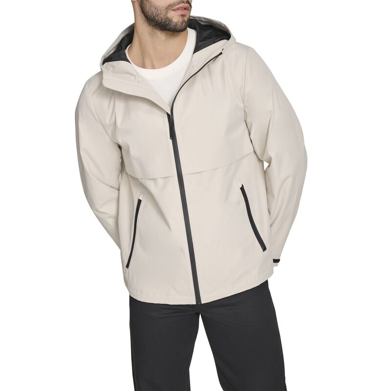 ドッカーズ メンズ アウター ジャケット・ブルゾン Men's Dockers Go Hooded Rain Jacket Sahara Khaki カーキ