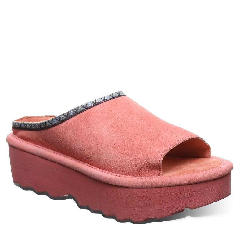 ベアパウ レディース シューズ サンダル プラットフォーム Bearpaw Navigate Women's Platform Slide Sandals Lantana