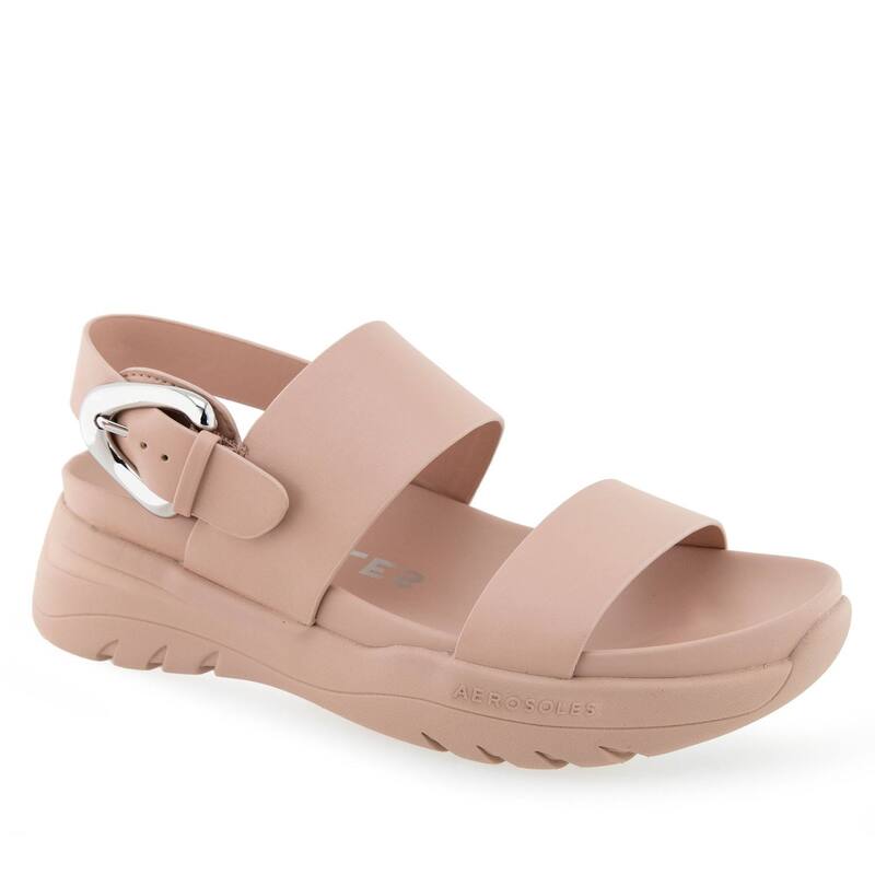 エアロソールズ レディース シューズ サンダル Aerosoles Hari Women's Buckled Strap Flatform Sandals Cipria