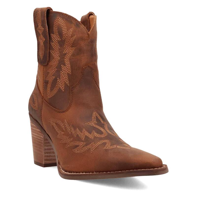 ディンゴ レディース シューズ ブーツ・レインブーツ アンクル レザー Dingo Rocky Top Women's Leather Ankle Boots Brown ブラウン|ReVida 店
