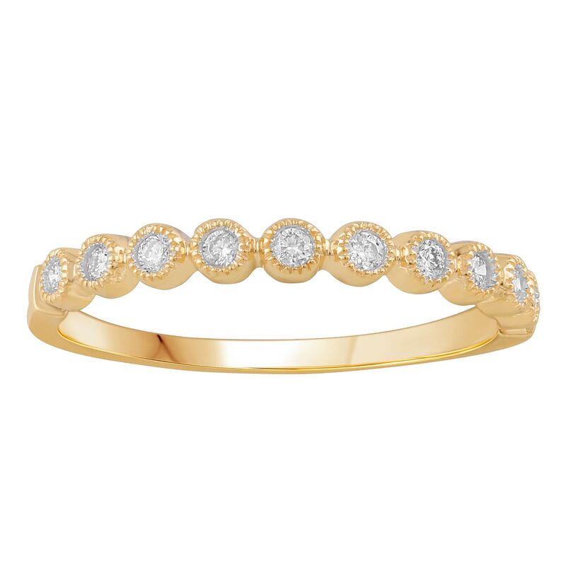 アンブランデッド レディース アクセサリー リング Unbranded 10k Gold 1/6 Carat.W. Diamond Band Ring Yellow イエロー