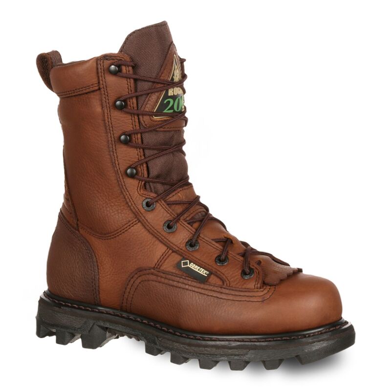 ロッキー メンズ シューズ ブーツ・レインブーツ Rocky BearClaw 3D Men\u0027s Insulated Waterproof Hunting Boots Brown 赤銅色