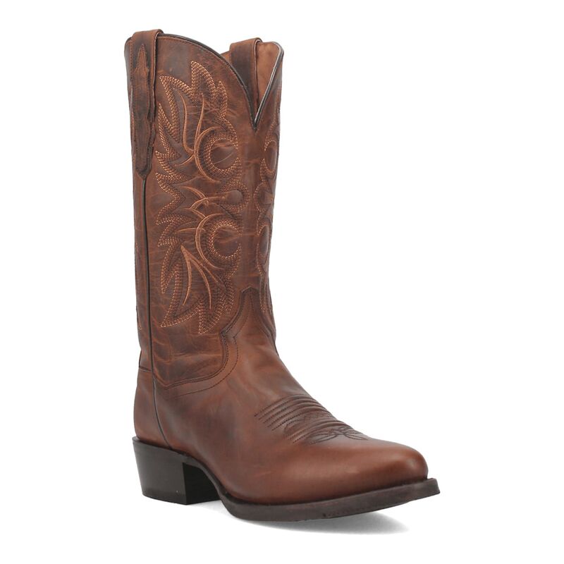 ダンポスト メンズ シューズ ブーツ・レインブーツ コットン レザー Dan Post Cottonwood Men's Leather Cowboy Boots Rust ラスト｜ReVida 店