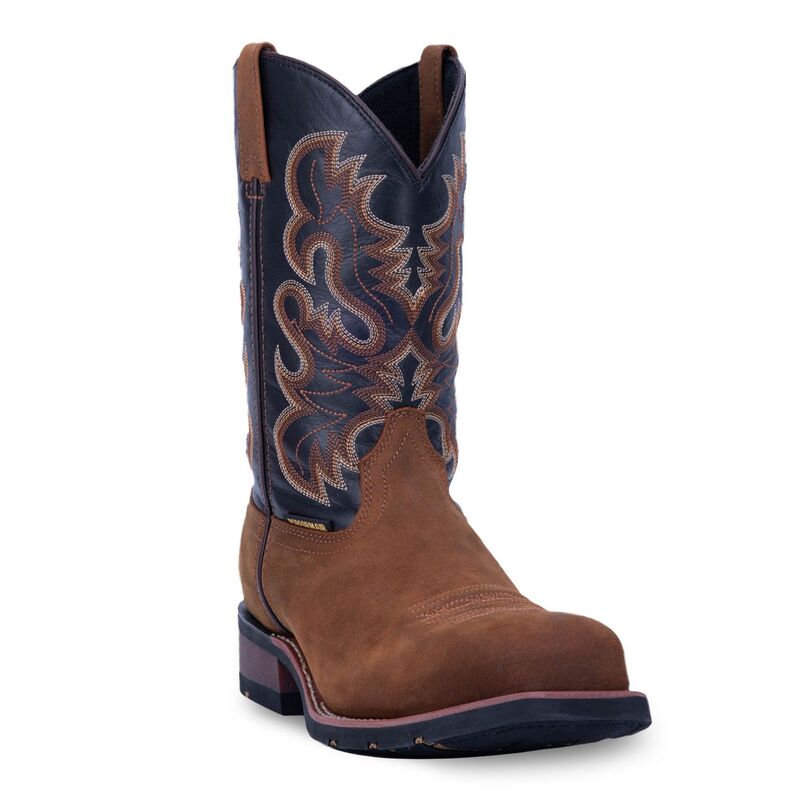 ラレド メンズ シューズ ブーツ・レインブーツ プルオーバー Laredo Rockwell Men\u0027steel Toe Work Boots Brown 赤銅色
