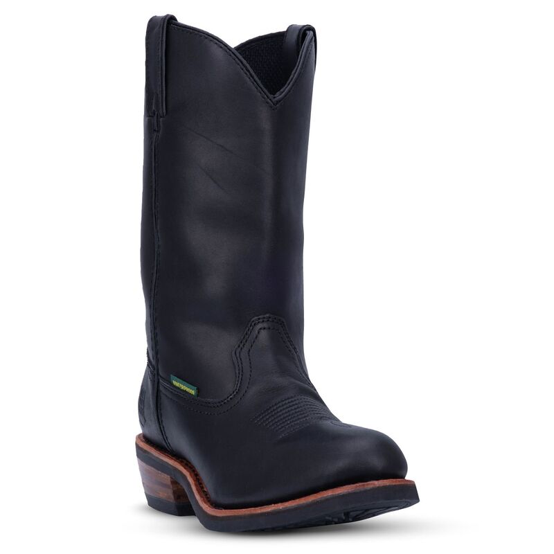 ダン郵便うけ メンズ シューズ ブーツ・レインブーツ Dan Post Albuquerque Men\u0027s Waterproof Work Boots Black 黒いこと