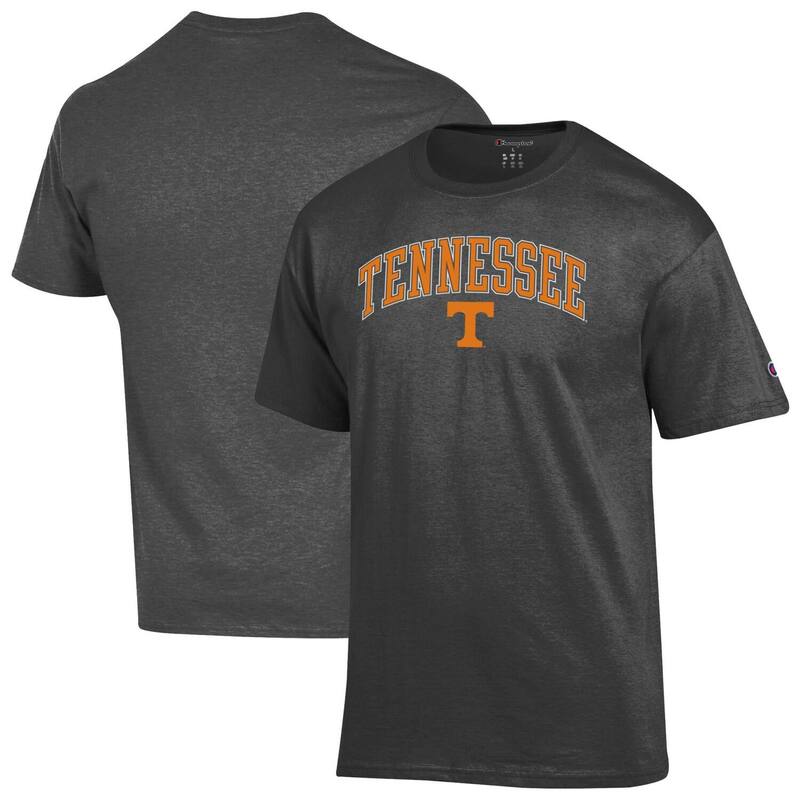 チャンピオン メンズ トップス Tシャツ ロゴ MenChampion Charcoal Tennessee Volunteers Arched Logo T-Shirten Charco チャコール