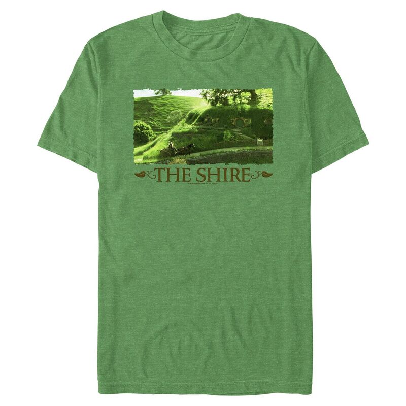 アニメキャラクター メンズ トップス Tシャツ トール グラフィック Licensed Character Big & Tall The Shire Graphic Tee Kelly Heather ヘザー