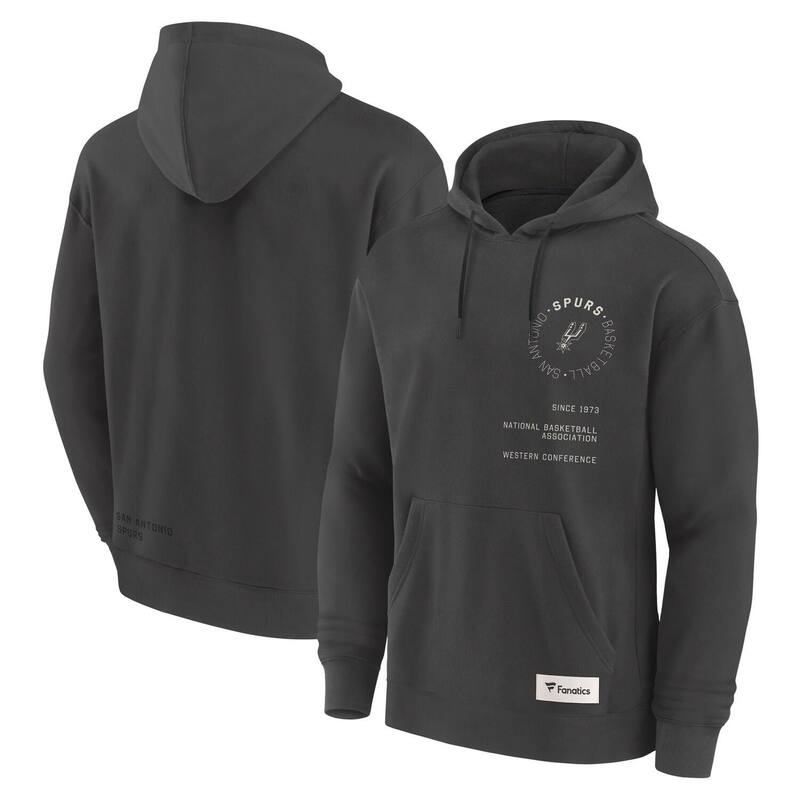 ファナティクス メンズ トップス Tシャツ パーカー Men's Fanatics Gray Santonio Spurs Future Ground Info Elements Premium Pullover Hoodie Spr Grey グレー