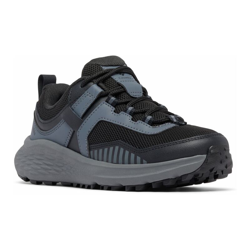 コロンビア レディース シューズ スニーカー Columbia Konos Low Kidshoes Black Graphite 黒いこと