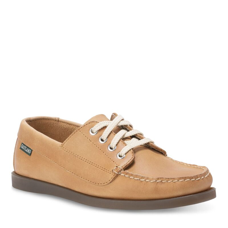 パン種地びた レディース シューズ スリッポン・ローファー オックスフォード Eastland Falmouth Women\u0027s Camp Moc Oxfords Lightan タン