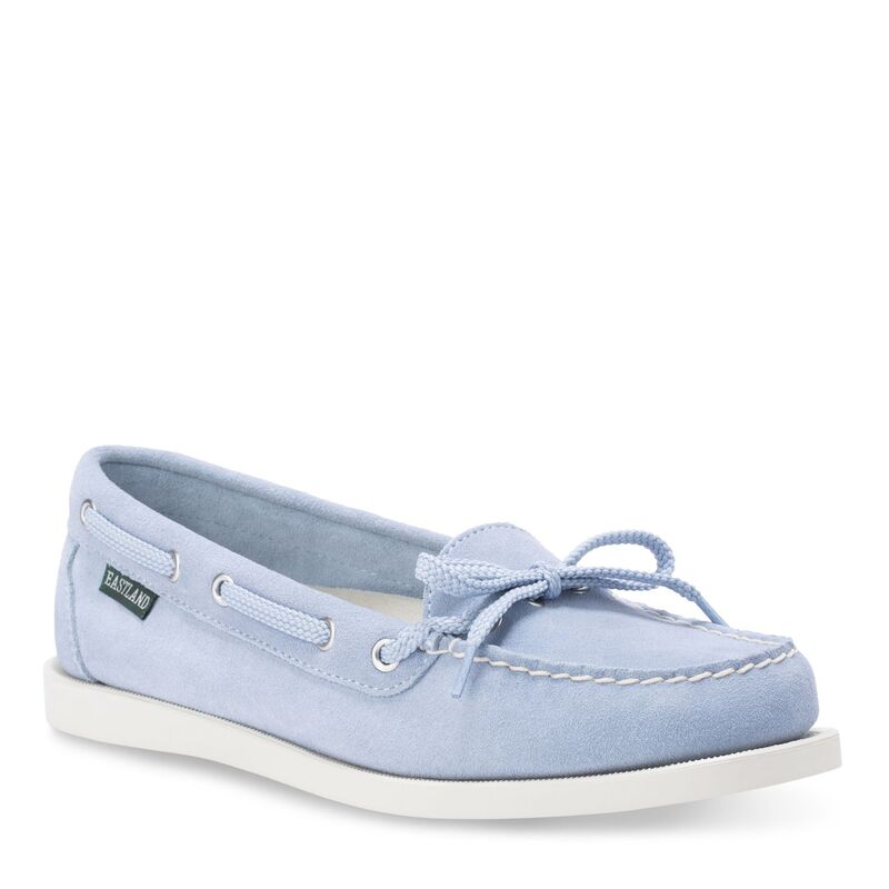 パン種地びた レディース シューズ スリッポン・ローファー Eastland Yarmouth Women\u0027slip-Ons Blue Suede 青み