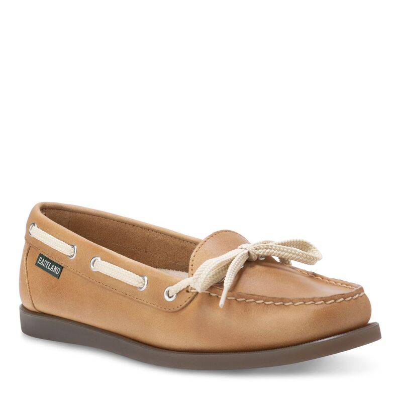 パン種地びた レディース シューズ スリッポン・ローファー Eastland Yarmouth Women\u0027slip-Ons Lightan タン