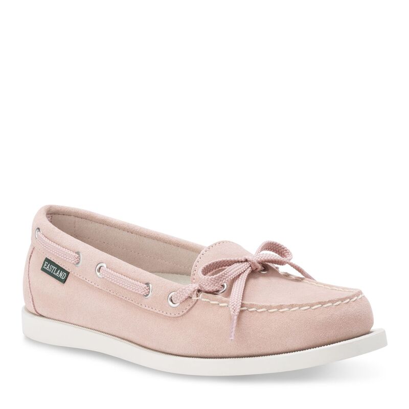 パン種地びた レディース シューズ スリッポン・ローファー Eastland Yarmouth Women\u0027slip-Ons Peach 桃