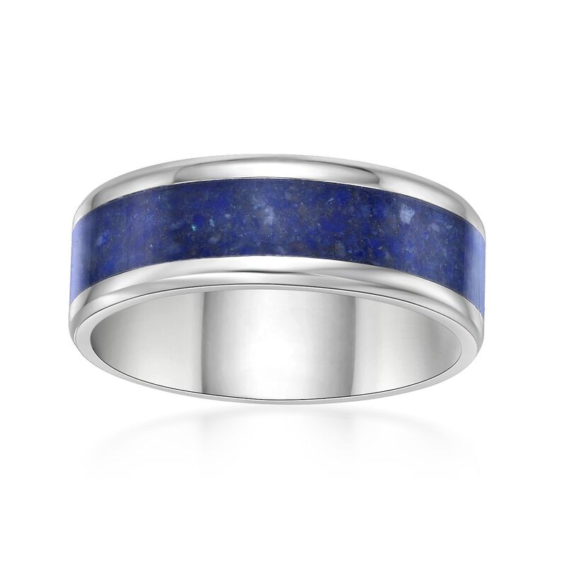 リンクス メンズ アクセサリー リング Tシャツ Men's LYNX Stainlessteelapis Abalone Shell Ring Stainless
