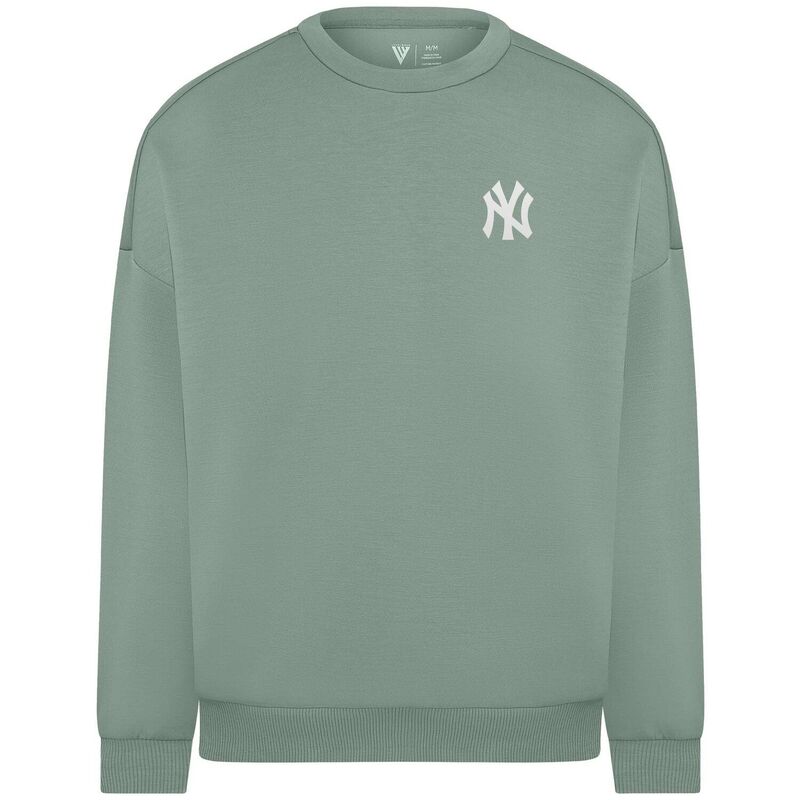 レベルウェア レディース トップス Tシャツ スウェット Women's Levelwear Sage Greenew York Yankees Luxe Signature Tri-Blend Pullover Sweatshirt Ynk Multi マルチカラー