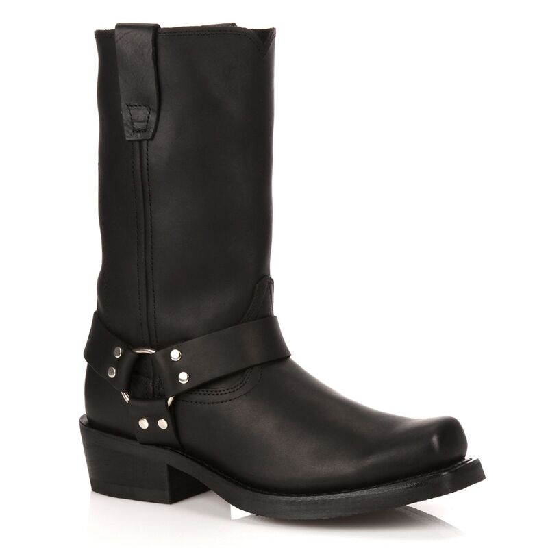 ドゥランゴ メンズ シューズ ブーツ・レインブーツ Durango Men's Harness Boots Black ブラック