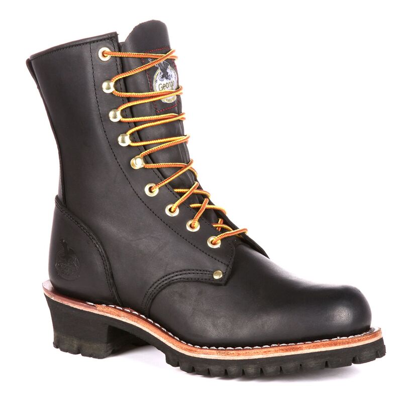 ジョージアブーツ メンズ シューズ ブーツ・レインブーツ Georgia Boots Loggers Men's 8-in. Work Boots Black ブラック 52,800円