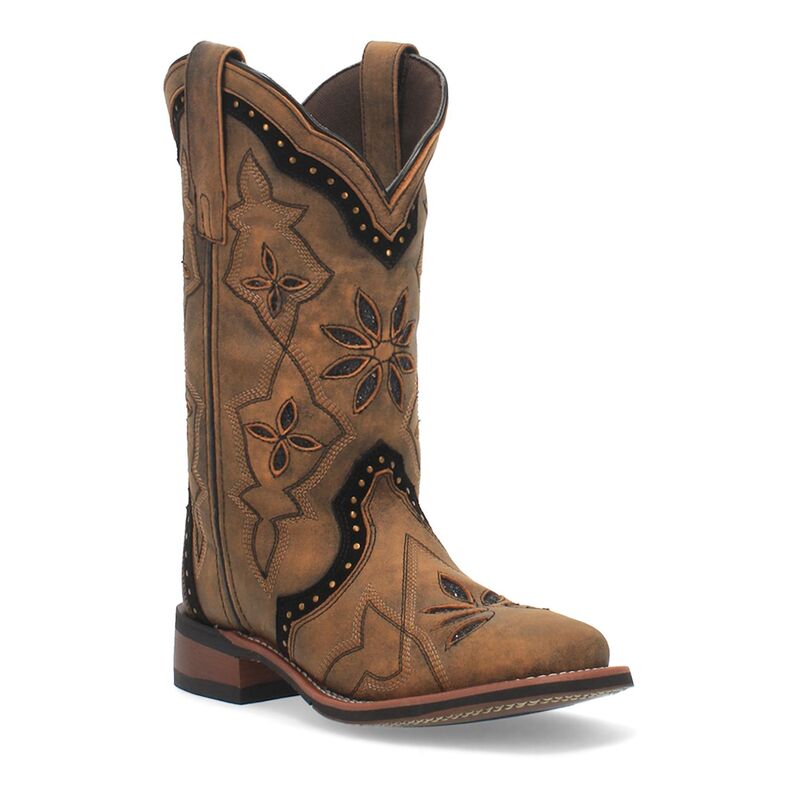 ラレド レディース シューズ ブーツ・レインブーツ レザー Laredo Bouquet Women's Leather Western Boots Honey｜ReVida 店