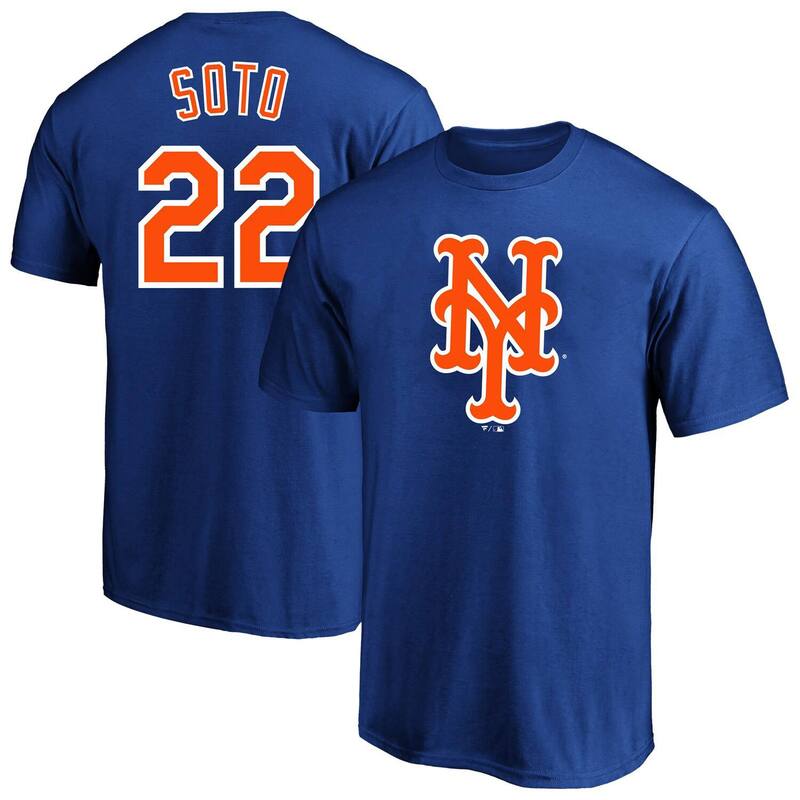 プロファイル メンズ トップス Tシャツ トール Men's Profile Juan Soto Royal New York Mets Big & Tall Name & Number T-Shirt Met Blue ブルー