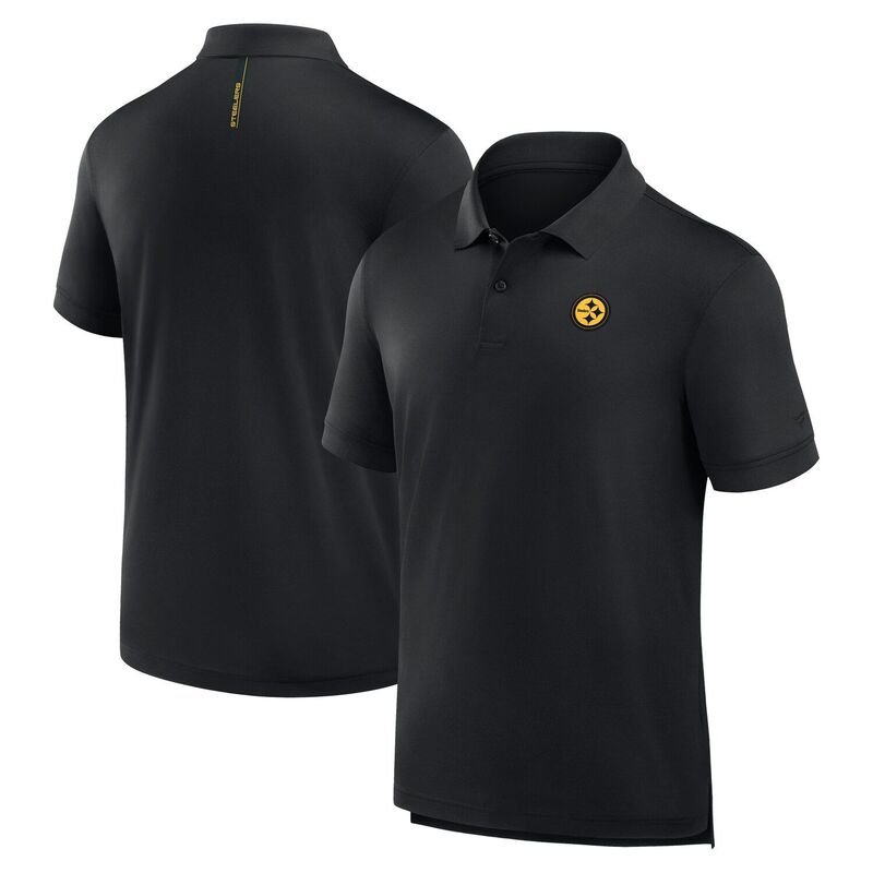 ファナティクス メンズ トップス Tシャツ ポロシャツ Men's Fanatics Black Pittsburgh Steelers Front Office Move Mono Polo Stl Black ブラック|ReVida 店