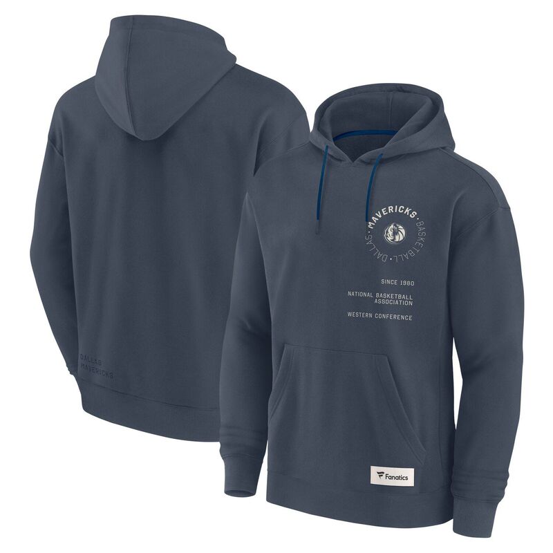 ファナティクス メンズ トップス Tシャツ パーカー Men's Fanatics Blue Dallas Mavericks Future Ground Info Elements Premium Pullover Hoodie Mav Blue ブルー
