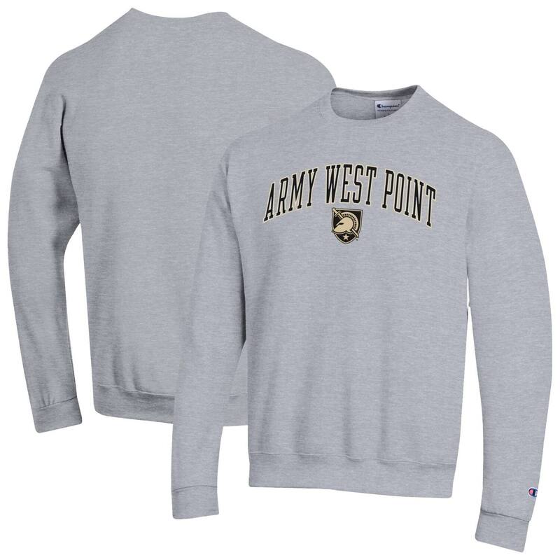チャンピオン メンズ トップス Tシャツ スウェット ロゴ Men'sChampion Heather Gray Army Blacknights Arch Over Logo Pullover Sweatshirt Nc2 Grey グレー