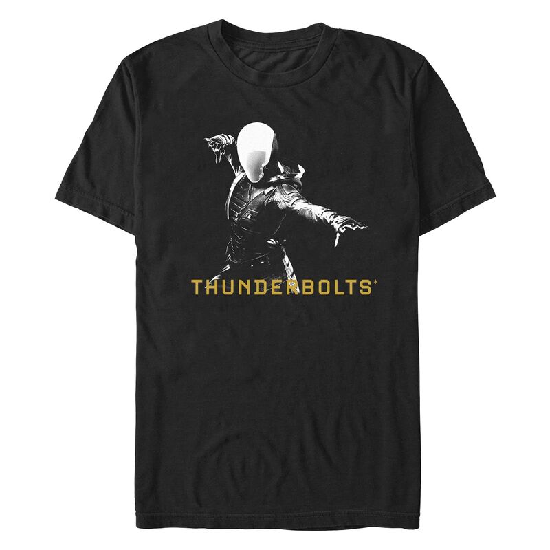 マーベル メンズ トップス Tシャツ トール グラフィック Big & Tall Marvel Thunderbolts Ghost In The Shadows Graphic Tee Black ブラック
