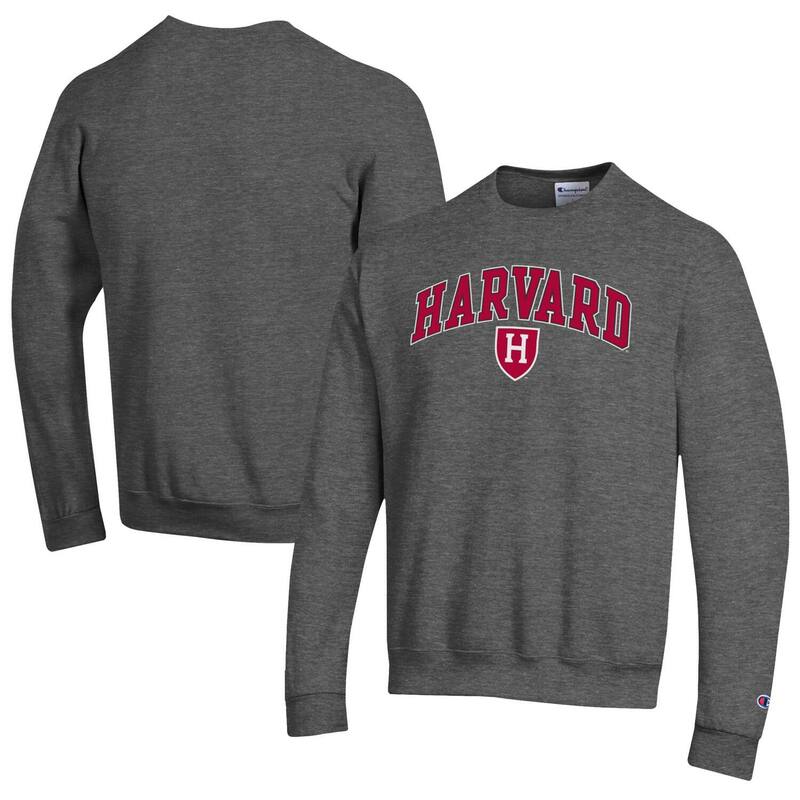 チャンピオン メンズ トップス Tシャツ スウェット ロゴ Men'sChampion Heather Gray Harvard Crimson Arch Over Logo Pullover Sweatshirt Har Grey グレー