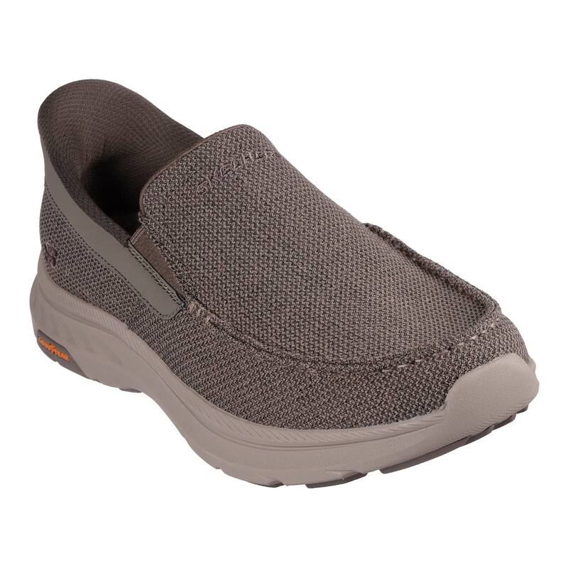 スケッチャーズ メンズ シューズ スニーカー Skechers Hands Free Slip-ins Pollard Wilfred Men'shoes Taupe トープ