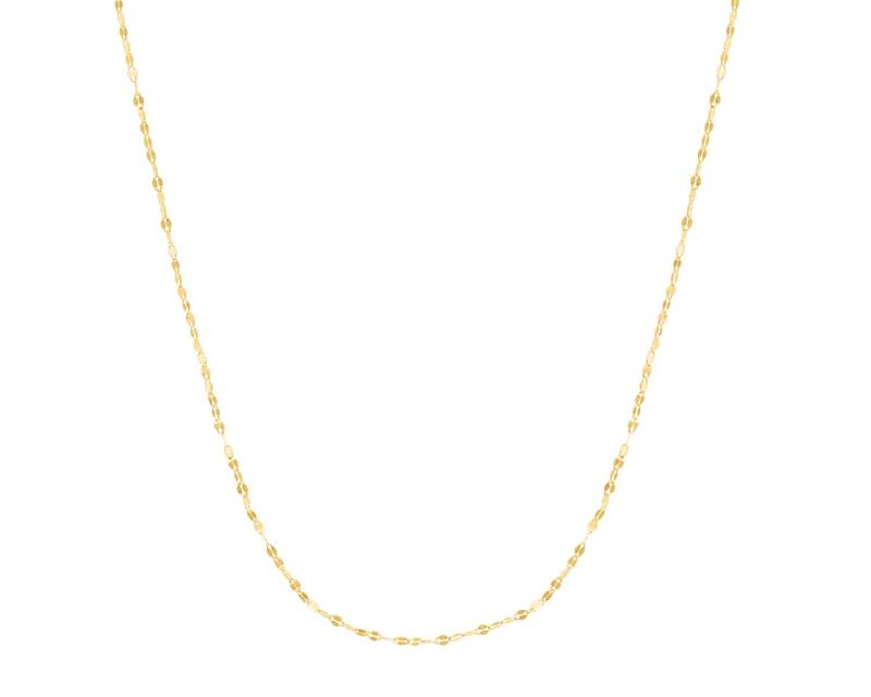 アンブランデッド レディース アクセサリー ネックレス・チョーカー・ペンダントトップ レース Unbranded 14k Gold Mirrorolo Chainecklace 14k Gold ゴールド