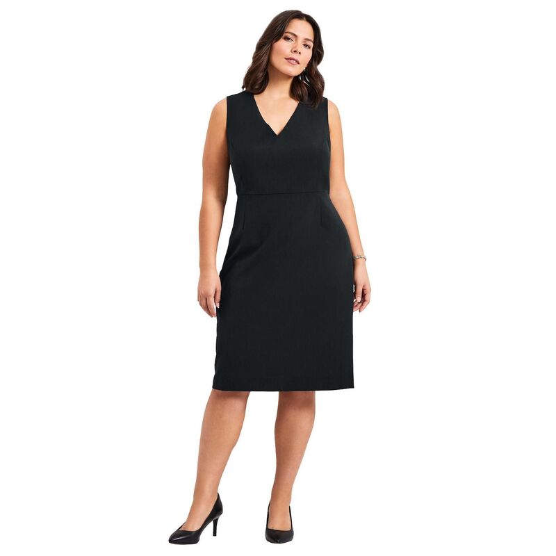アベニュー レディース トップス ワンピース プラスサイズ ノースリーブ Avenue Women's Plusize Cool Hand Sleeveless Dress Black ブラック|ReVida 店