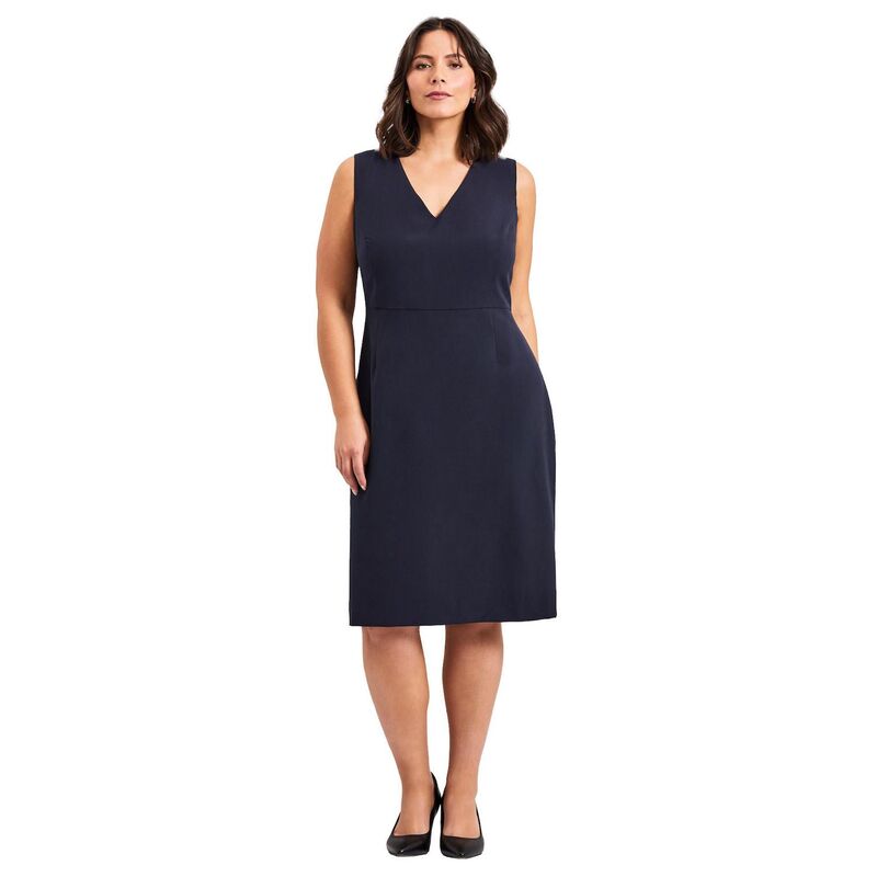 アベニュー レディース トップス ワンピース プラスサイズ ノースリーブ Avenue Women's Plusize Cool Hand Sleeveless Dress Navy ネイビー