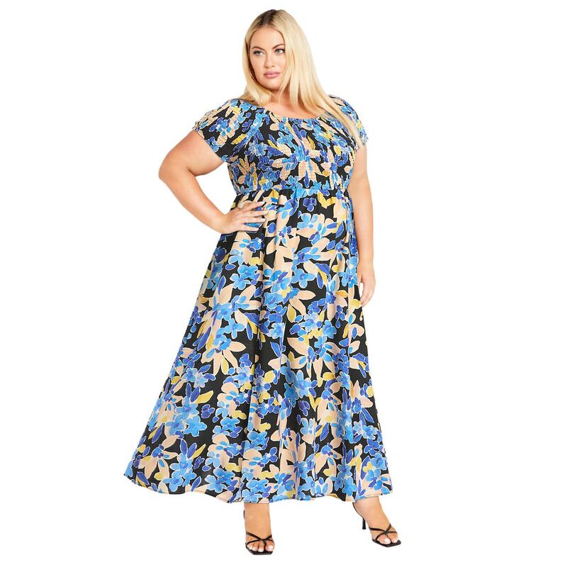 アベニュー レディース トップス ワンピース プラスサイズ Avenue Women's Plusize Raelyyn Shirred Bodice Dressunshine Floral 12,766円