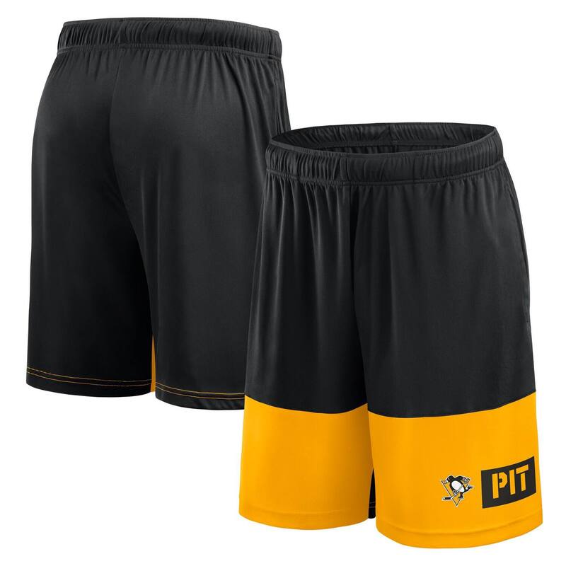 アンブランデッド メンズ ボトムス ハーフパンツ・ショーツ ショートパンツ Unbranded Men's Black Pittsburgh Penguins Best of the Best Shorts Png Black ブラック